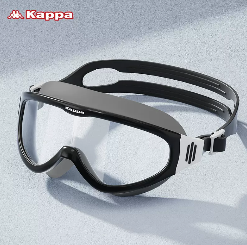 Kappa 卡帕 DKKP101 高清防雾大框泳镜 多色24.9元包邮（需领券）