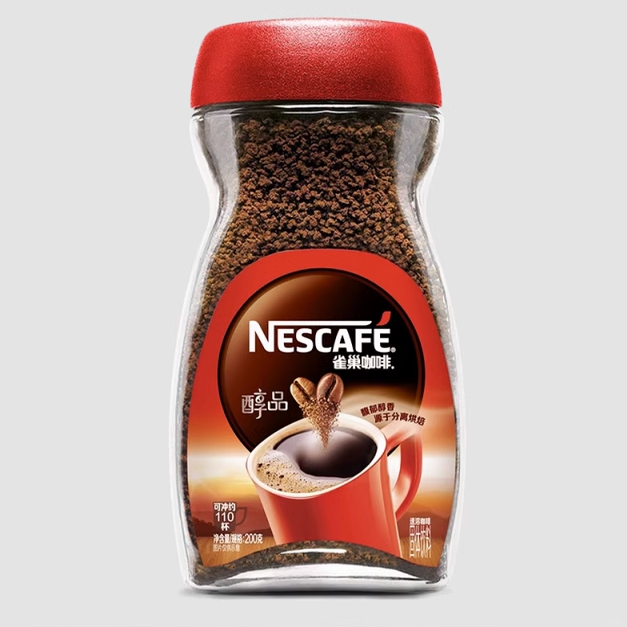 Nestlé 雀巢 醇品 无蔗糖速溶咖啡礼盒（瓶装200g+1.8g*48包+马克杯）新低64.9元包邮（双重优惠）