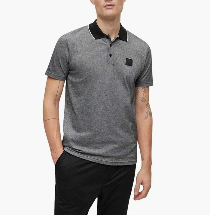 BOSS Hugo Boss 雨果·博斯 PeOxford 男士纯棉短袖Polo衫 50477071395.85元