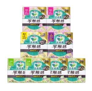 樂而雅 零觸感衛(wèi)生巾 80片組合