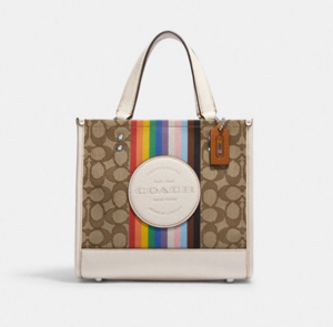 Coach 蔻馳  DEMPSEY 女士彩虹托特包 CJ576