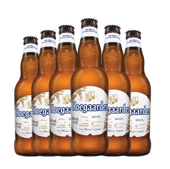 Hoegaarden 福佳 精釀啤酒 330mL*6瓶34元包郵（需領(lǐng)券）