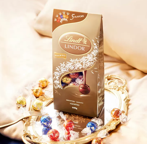 20点开始，Lindt 瑞士莲 Lindor系列 混合装巧克力球 600g（约50粒）88.1元包邮（需用券）
