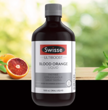 澳洲进口 Swisse 胶原蛋白口服液 天然血橙精华500mL*2件