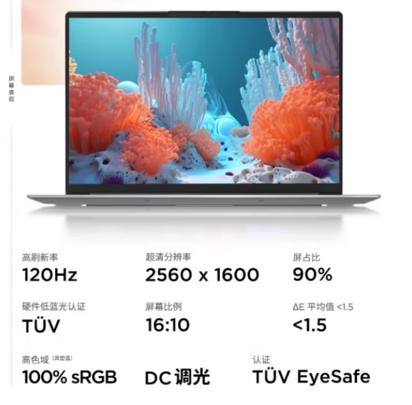 Lenovo 联想 ThinkBook 16+ 2023款 16英寸 轻薄本（R7-7840H、32GB、1TB、RTX 4050 6G）7199元包邮