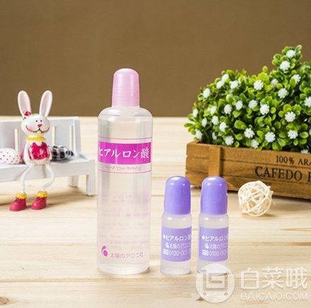 COSME大赏冠军！Taiyosha 太阳社 玻尿酸原液精华液80ml+10ml*2199元包邮 可凑单299-50