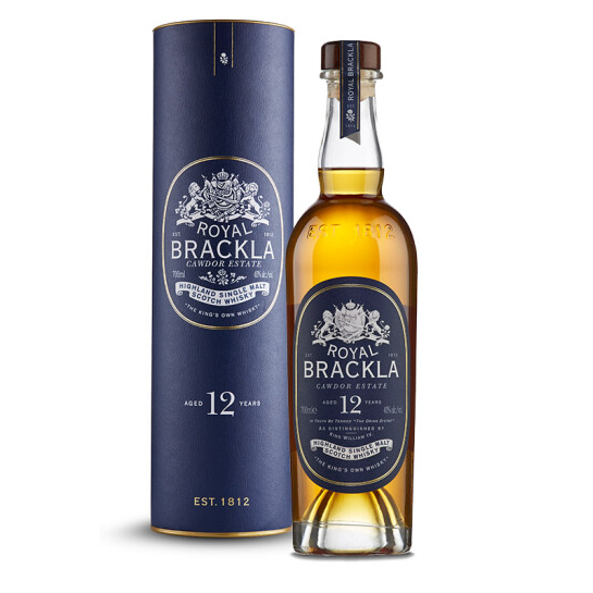 ROYAL BRACKLA 皇家布莱克拉 12年单一麦芽威士忌 700ml*2瓶+百加得朗姆配制酒700ml 送冰锐330ML*12罐501.6元包邮
