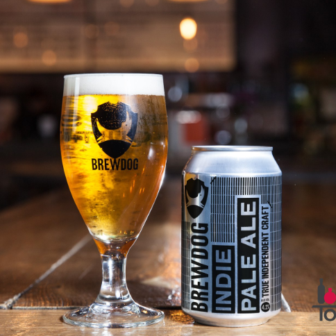 英国进口，Brewdog 酿酒狗 自由人淡啤酒 330ml*6听*3件 137元包邮45.7元/件（下单立减）