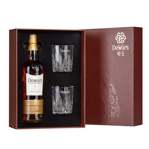 Dewar's 帝王 15年苏格兰调配威士忌 750ml *2件+凑单品 353元包邮156.79元/件（下单立减）