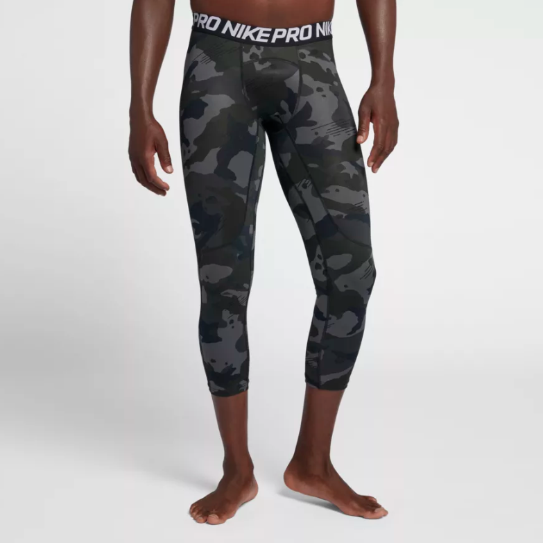 Nike 耐克 Pro Camo 3/4 男子训练紧身裤139元 可2件9折