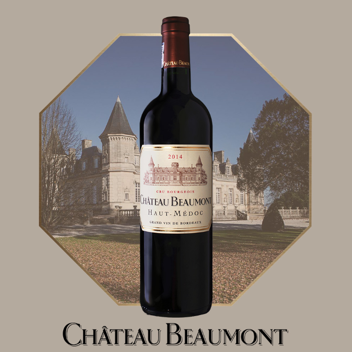 限Plus会员，Chateau Beaumont 宝梦庄园 2014年保望城堡 干红葡萄酒 750ml*2瓶 242.08元包邮包税121.04元/瓶（2件8折）