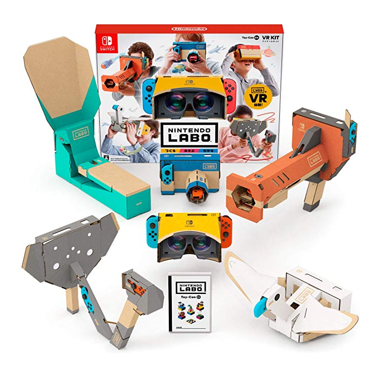 预售，Nintendo 任天堂 Labo VR套组 Prime会员免费直邮含税到手533.45元