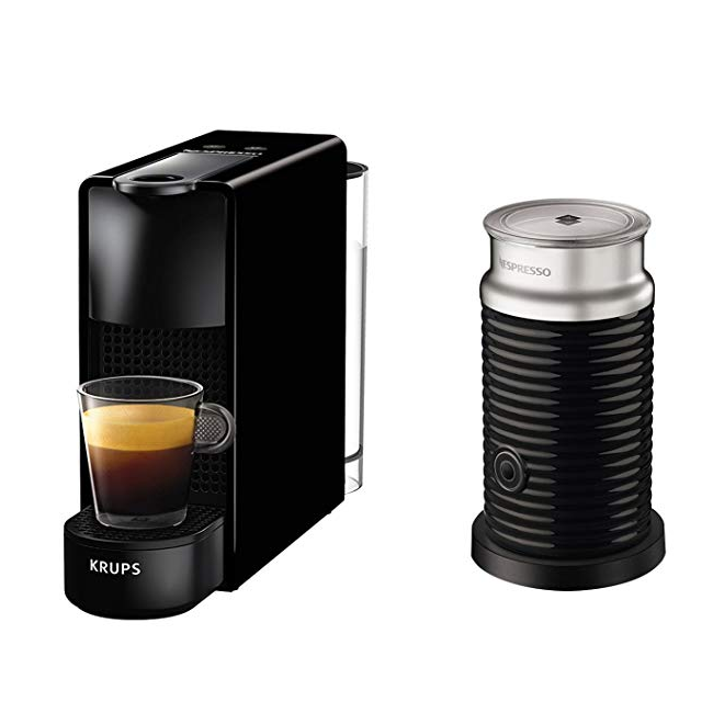 镇店之宝，Nespresso 奈斯派索 Essenza Mini 胶囊咖啡机+奶泡机 带14个胶囊咖啡 Prime会员免费直邮含税到手768.89元