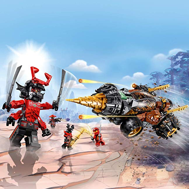 LEGO 乐高 Ninjago 幻影忍者系列 70669 大地忍者寇的巨型钻头战车298元包邮（多重优惠）