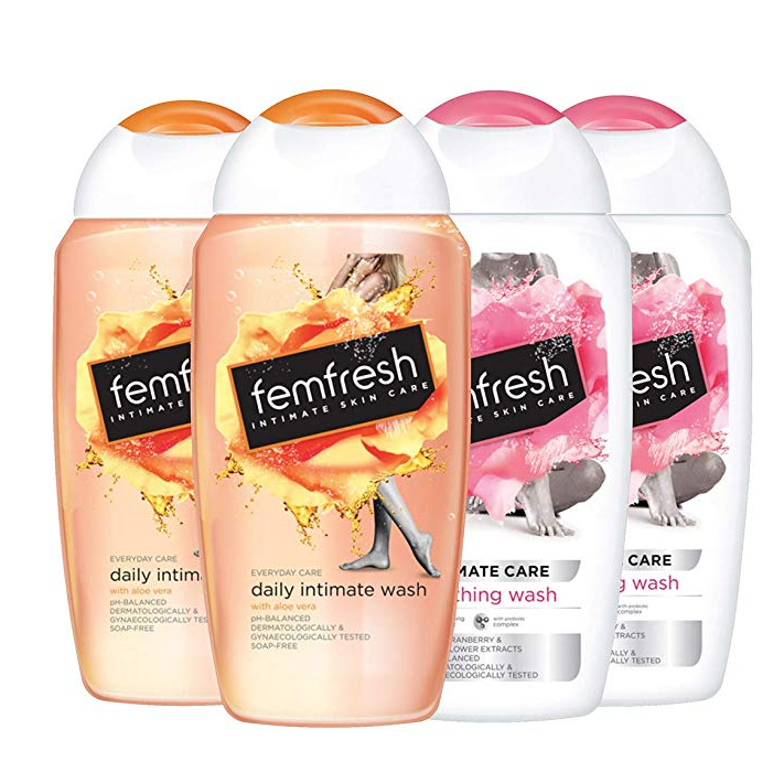 Femfresh 芳芯 女士洗护液 洋甘菊250ml*2 +蔓越莓250ml*265元