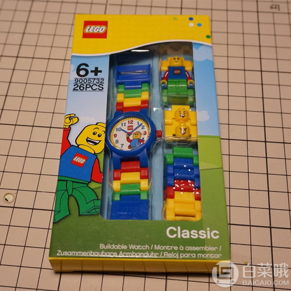 LEGO 樂高 經(jīng)典人仔 9005732 兒童手表 Prime會(huì)員湊單免費(fèi)直郵含稅到手117元