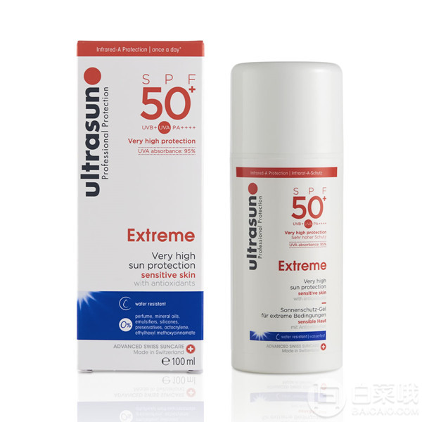 Ultrasun 优佳 Extreme SPF50+ 防晒霜 100ml142.47元