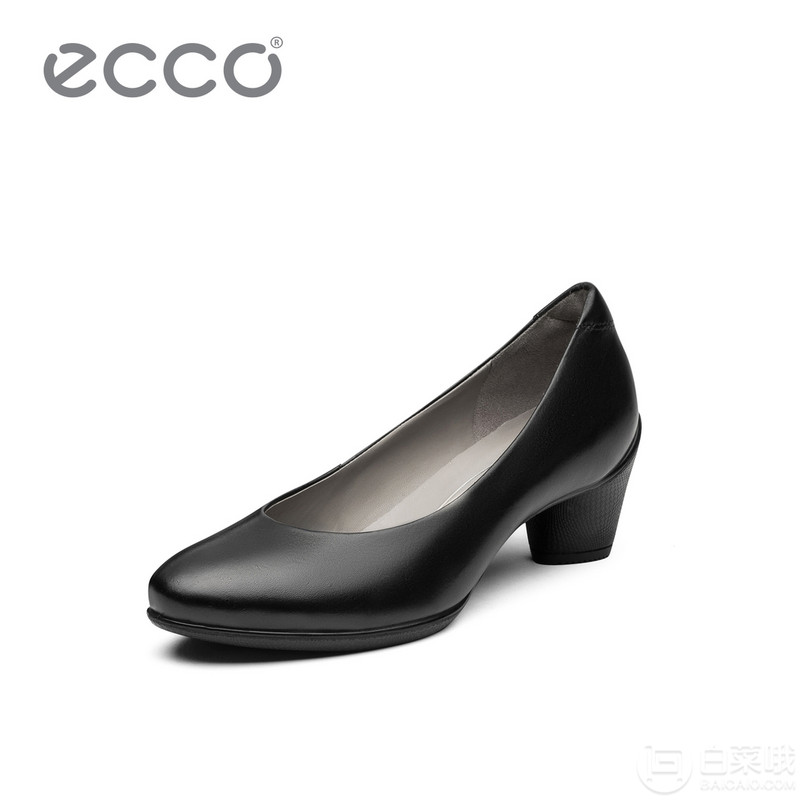 限尺码，Ecco 爱步 Sculptured 45 雕塑系列 女士正装鞋230203新低497元包邮