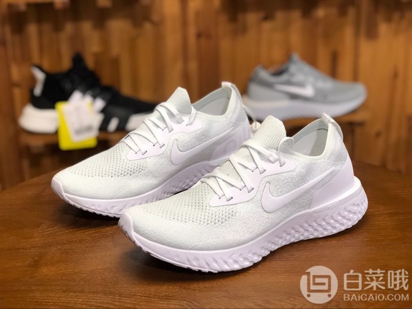 双十一预售，Nike 耐克 Epic React Flyknit 男子跑步鞋AQ0067604元包邮（双重优惠）