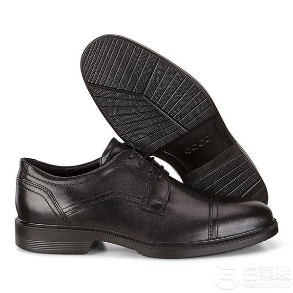 销量第一，Ecco 爱步 Lisbon里斯 男士牛皮系带牛津鞋464.77元（天猫旗舰店1999元）