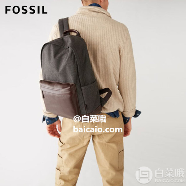 Fossil 化石 Buckner系列 男士双肩包MBG9364770.99元