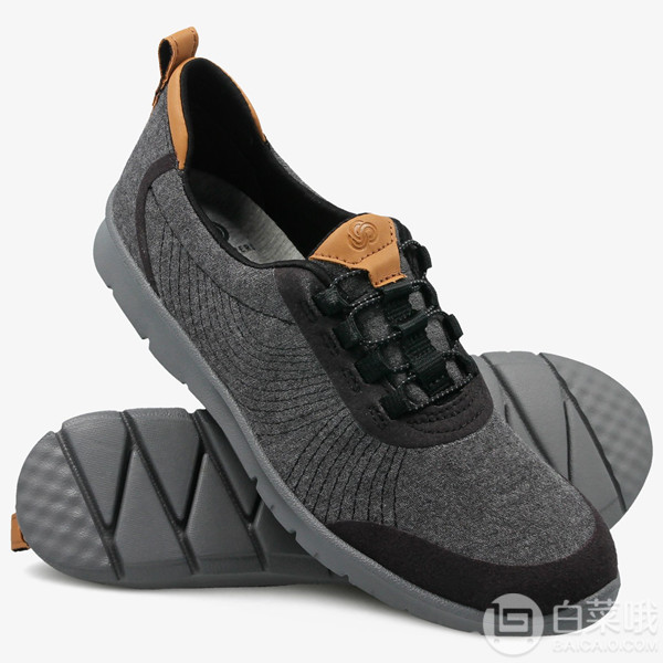 18年新款，Clarks 其樂 Cloudsteppers云步系列 Step AllenaBay 女士帆布休閑鞋*3雙 ￥386包郵115.2元/雙（雙重優(yōu)惠）