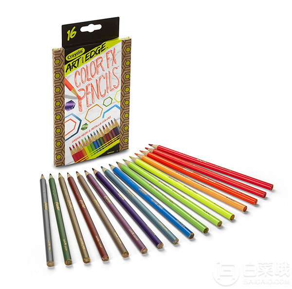 Crayola 绘儿乐 100色彩色铅笔+16色彩色FX铅笔套装 Prime会员凑单免费直邮含税到手134元