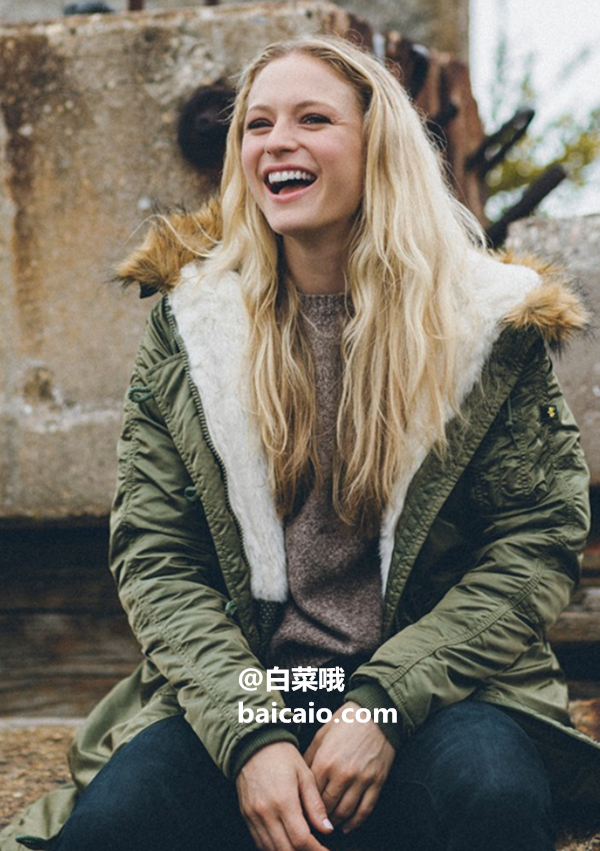 Alpha Industries 阿尔法 Elyse 女士防寒棉服外套新低559.09元