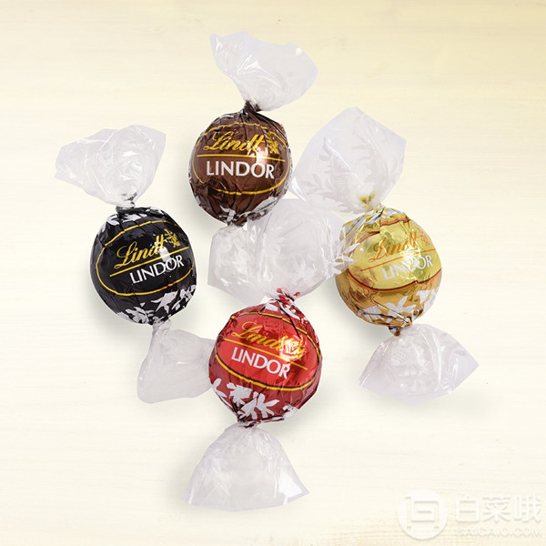 Lindt 瑞士莲 Lindor系列 混合装巧克力球80颗（共1000g）127.66元