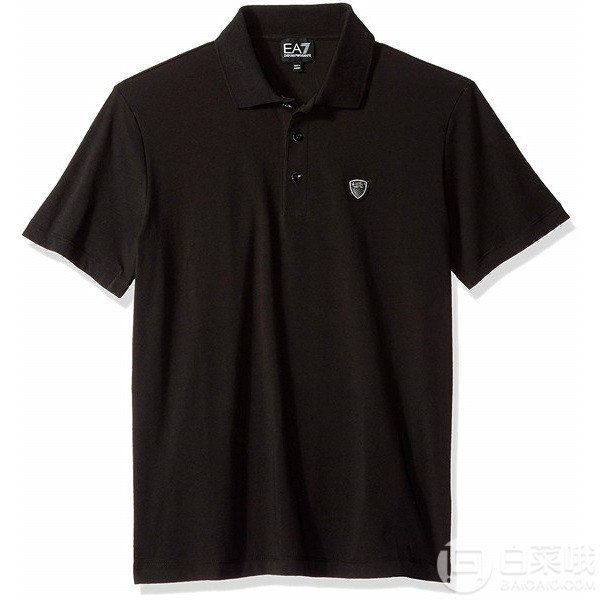 限L码，Emporio Armani 安普里奥·阿玛尼 EA7系列 Core Shield 男士短袖Polo衫 Prime会员免费直邮含税到手257元