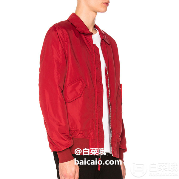 限XS码，Alpha Industries 阿尔法 CWU 36/P Mod 男士飞行员夹克 Prime会员免费直邮含税到手458元