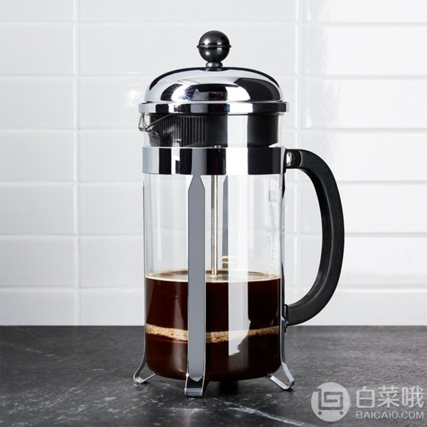 Bodum 波顿 Chambord香波系列 12杯装 法压咖啡壶1.5L Prime会员免费直邮含税到手225元