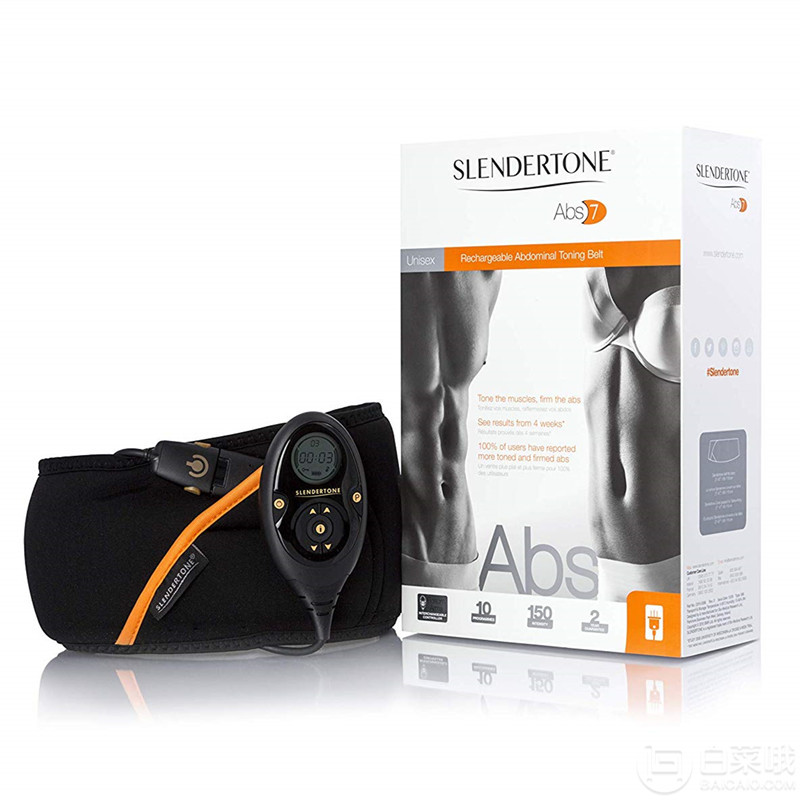 Slendertone 希蓝彤 ABS7 可充电塑形腰带 Prime会员免费直邮含税到手529元（天猫旗舰店950元）