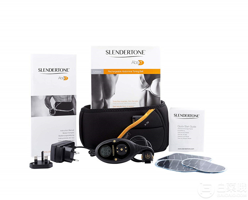 Slendertone 希蓝彤 ABS7 可充电塑形腰带 Prime会员免费直邮含税到手529元（天猫旗舰店950元）