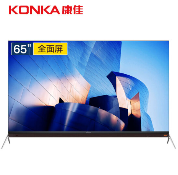 限Plus会员，KONKA 康佳 LED65X8 65英寸4K液晶电视新低3329元包邮（需用码）