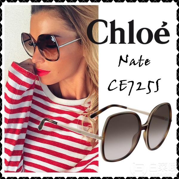 Chloe 蔻依 CE725S 799 女士太阳镜 3.2折 £79.99（需用码）免费直邮到手696元