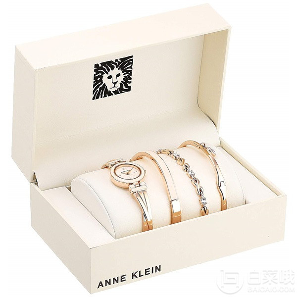 补货，Anne Klein 安妮·克莱恩 AK/3284LPST 女士手表套装253.67元