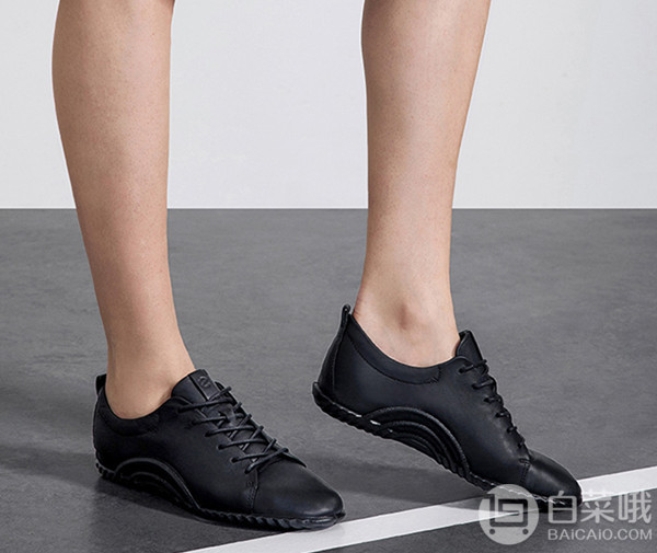 ECCO 爱步 Vibration 活力1.0 女士系带平底休闲鞋438.54元