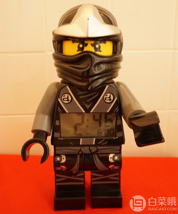 六一礼物，LEGO 乐高 9001154 幻影忍者系列 Cole寇 闹钟 Prime会员凑单免费直邮含税到手159元
