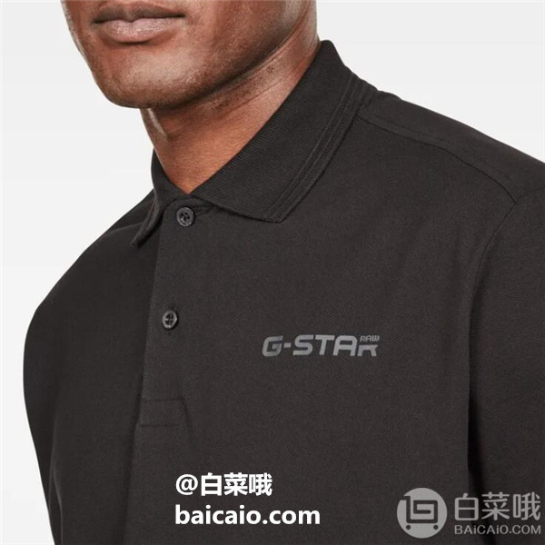 M码，G-Star Raw Shelo Graphic 男士弹力有机棉Polo衫184.47元