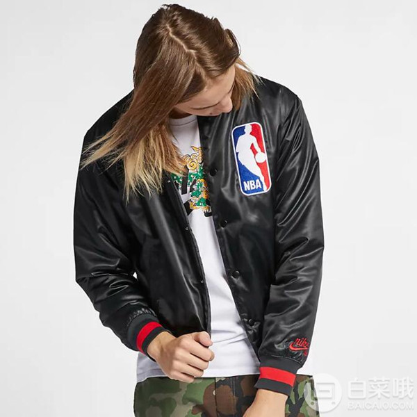 Nike SB × NBA 耐克 男子滑板夹克 两色379元包邮（需用码）