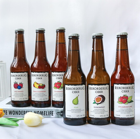 瑞典进口，Rekorderlig 瑞可德林 西打酒/苹果酒套装330ml*6瓶*3件 ￥285.6包邮95.2元/件（多重优惠）