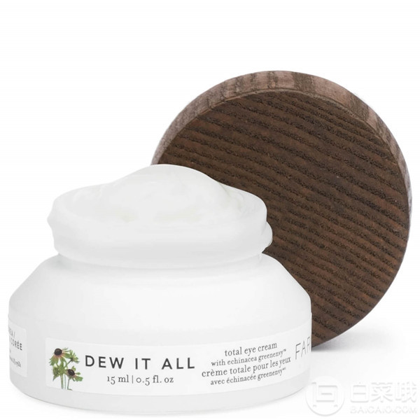 Farmacy 明星产品 Dew It All 紫锥菊抗氧化多效眼霜15ml £24.5（需用码）凑单免费直邮到手213元