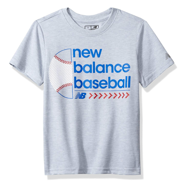 <span>白菜！</span>限18/20码，New Balance 新百伦 男大童速干短袖T恤25.82元