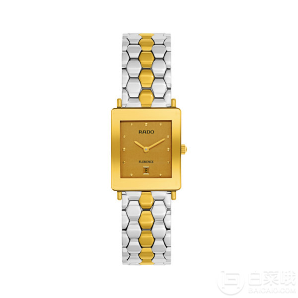 Rado 雷达 Florence 佛罗伦萨系列 R48843257 女士镀金石英腕表 2.8折 0.99（需用码）约2416元