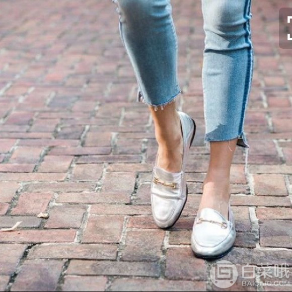 US6.5 W码，Sam Edelman 女士Loraine真皮穆勒鞋/乐福鞋两穿245元