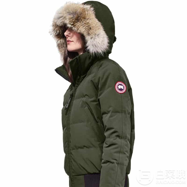 XXS码，Canada Goose 加拿大鹅 Savona 女士625蓬羽绒夹克 带狼毛领兜帽 5.1折 3.49（需用码）到手3200元