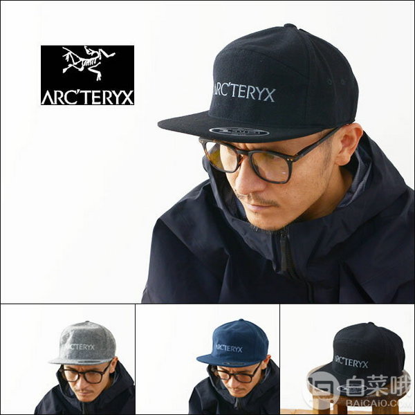 新品上架，Arc'teryx 始祖鸟 7 Panel 羊毛棒球帽 两色230.43元（天猫450元）