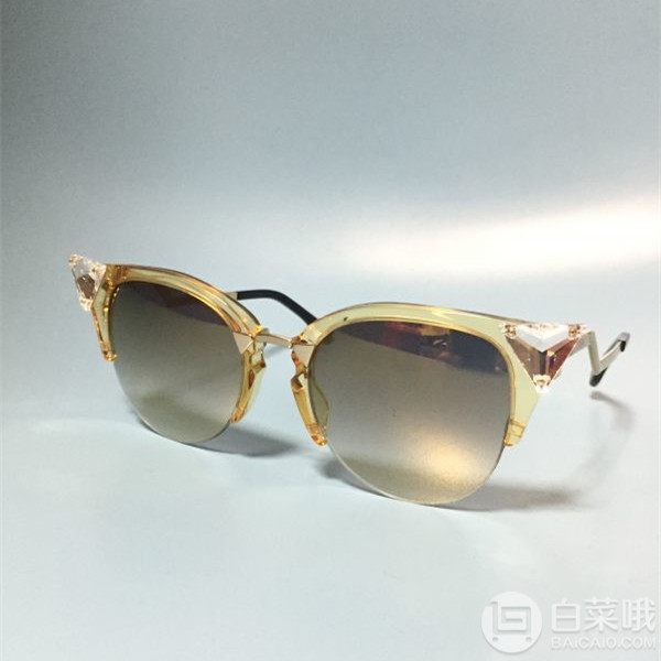 Fendi 芬迪 FF0041-27LFQ 女士猫眼太阳镜 .1（需用码）到手新低约540元