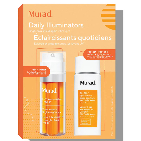 Murad 慕拉 Daily Illuminators 超值护肤套装（精华30mL+防晒乳50mL）501.5元（Prime会员92折）